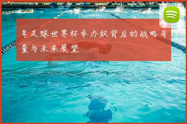 年足球世界杯举办权背后的战略考量与未来展望