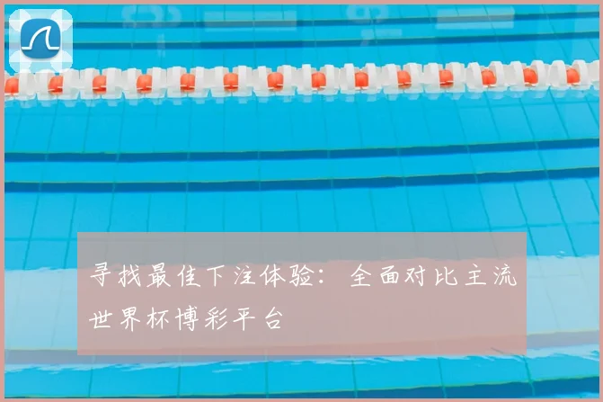 寻找最佳下注体验：全面对比主流世界杯博彩平台