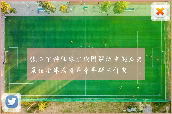 张玉宁神仙球划线图解析中超历史最佳进球或将争夺普斯卡什奖